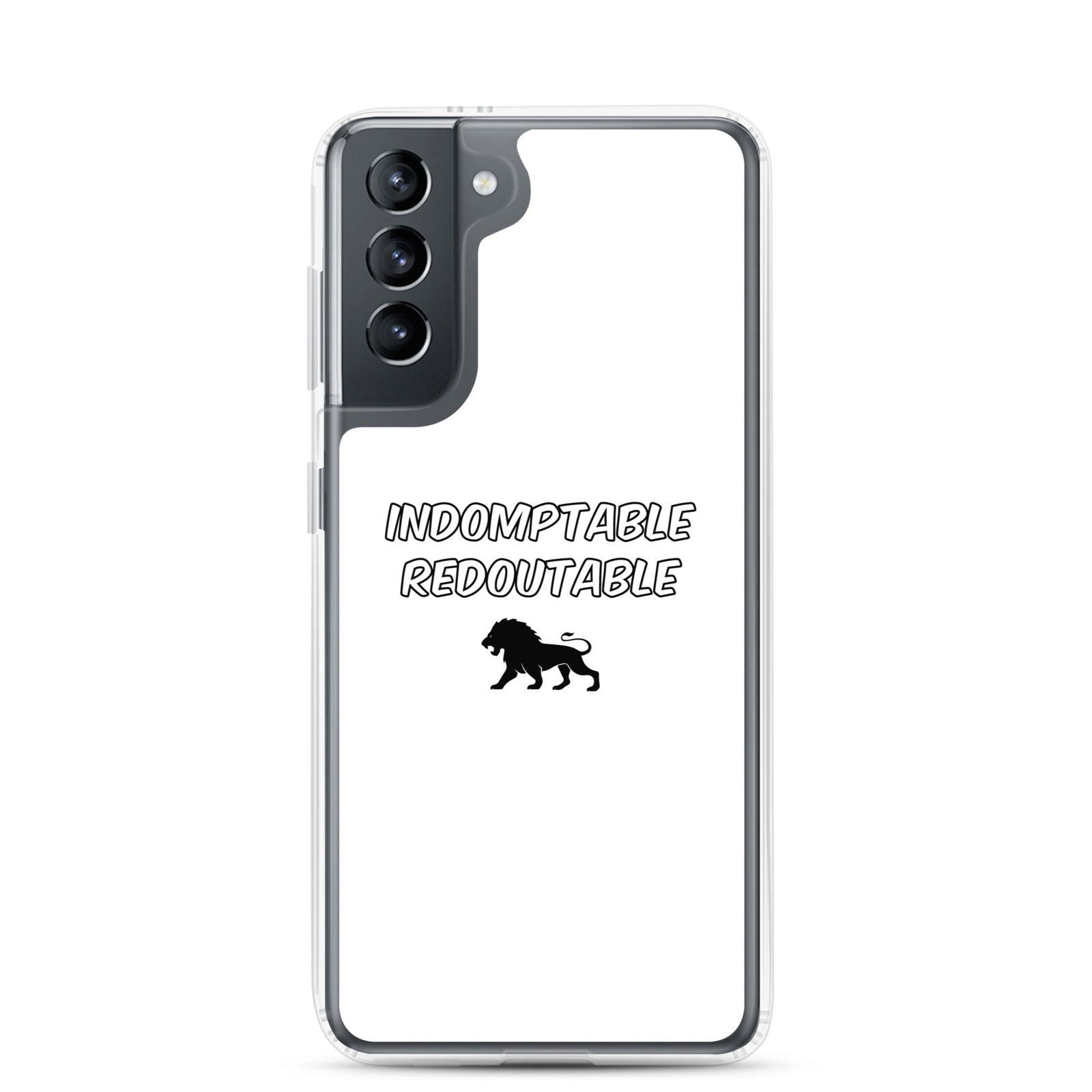 Coque Samsung Lion indomptable redoutable Samsung Galaxy S21 - Sedurro