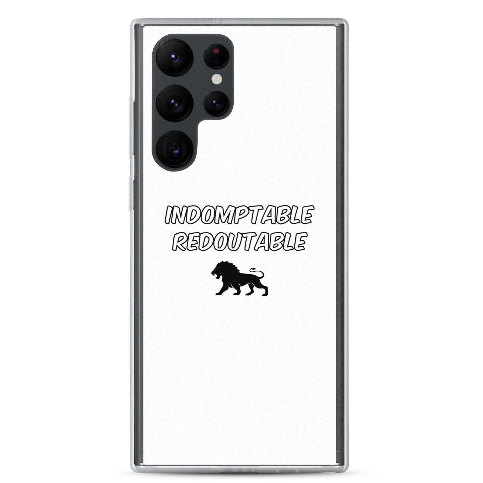 Coque Samsung Lion indomptable redoutable Samsung Galaxy S22 Ultra - Sedurro