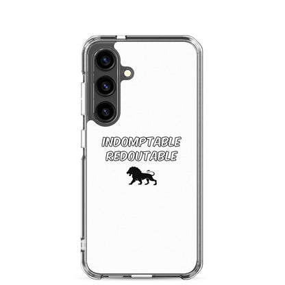 Coque Samsung Lion indomptable redoutable Samsung Galaxy S24 - Sedurro