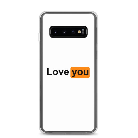 Coque Samsung Love you logo PH Samsung Galaxy S10 - Sedurro