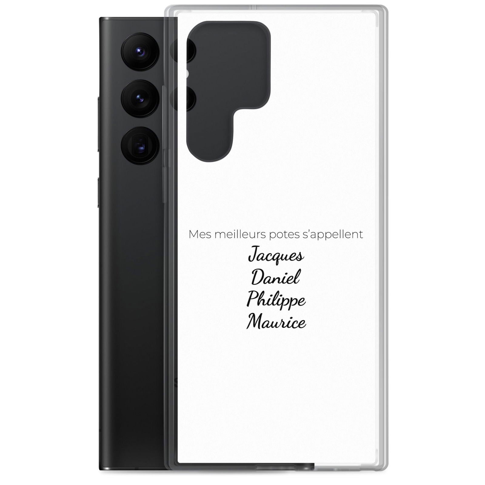 Coque Samsung Mes meilleurs potes s'appellent Jacques Daniel Philippe Maurice - Sedurro
