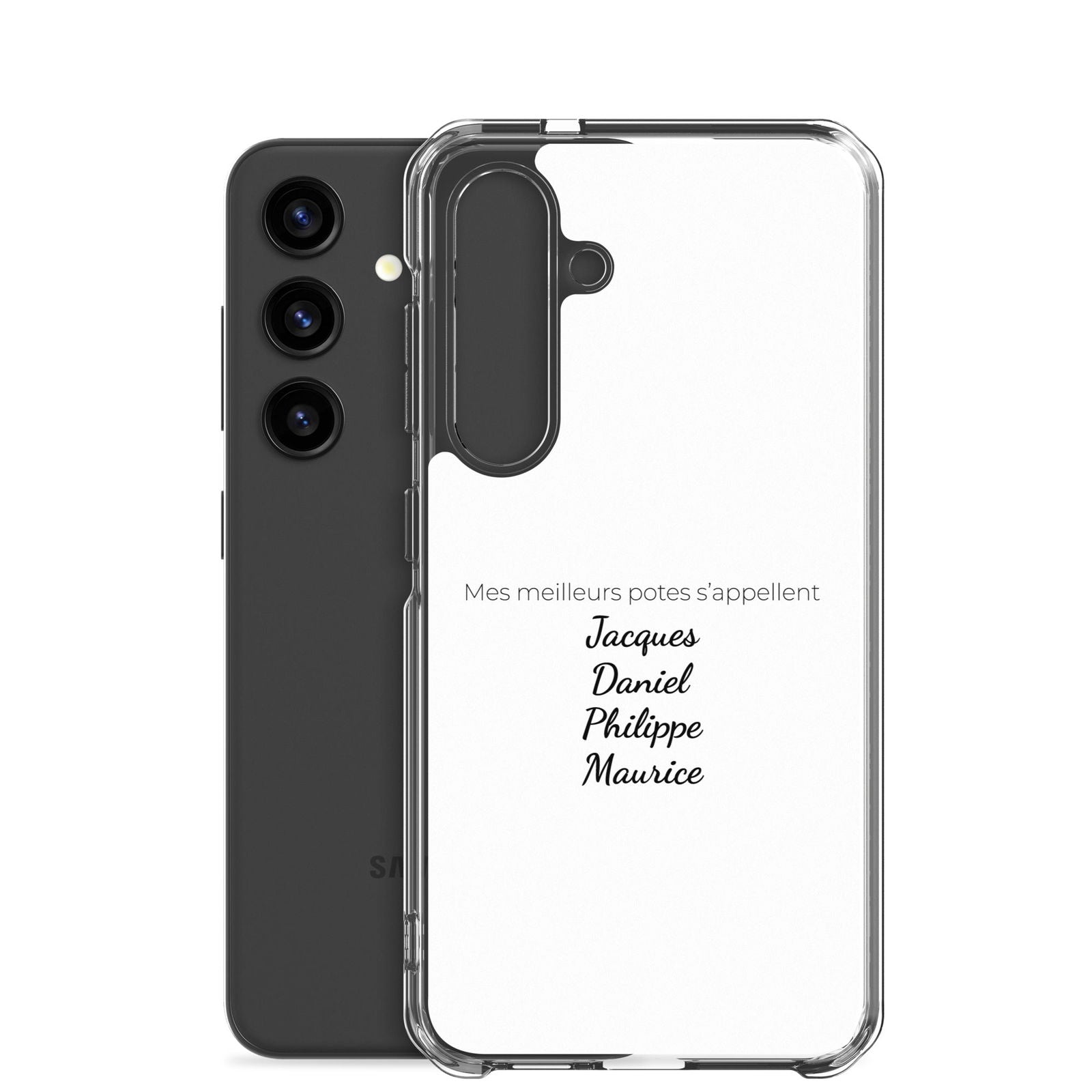 Coque Samsung Mes meilleurs potes s'appellent Jacques Daniel Philippe Maurice - Sedurro