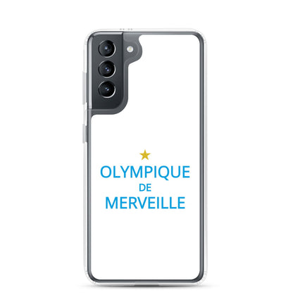 Coque Samsung Olympique de merveille Samsung Galaxy S21 - Sedurro