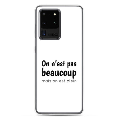 Coque Samsung On n'est pas beaucoup mais on est plein Samsung Galaxy S20 Ultra - Sedurro