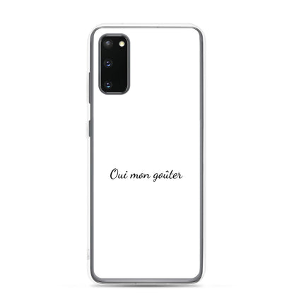 Coque Samsung Oui mon goûter - Sedurro