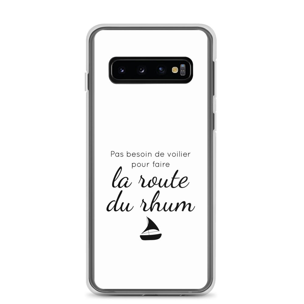 Coque Samsung Pas besoin de voilier pour faire la route du rhum - Sedurro