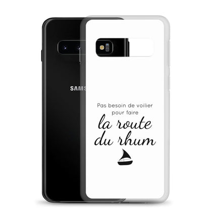 Coque Samsung Pas besoin de voilier pour faire la route du rhum - Sedurro