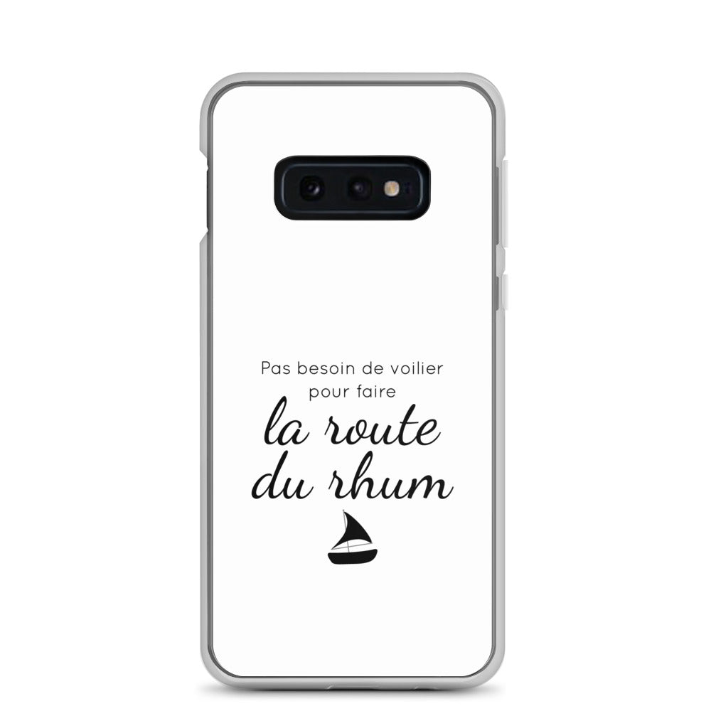 Coque Samsung Pas besoin de voilier pour faire la route du rhum - Sedurro