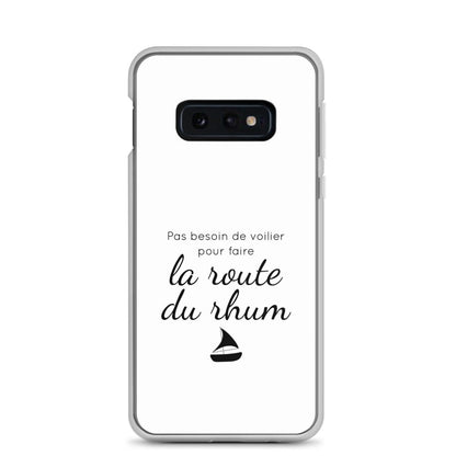 Coque Samsung Pas besoin de voilier pour faire la route du rhum - Sedurro