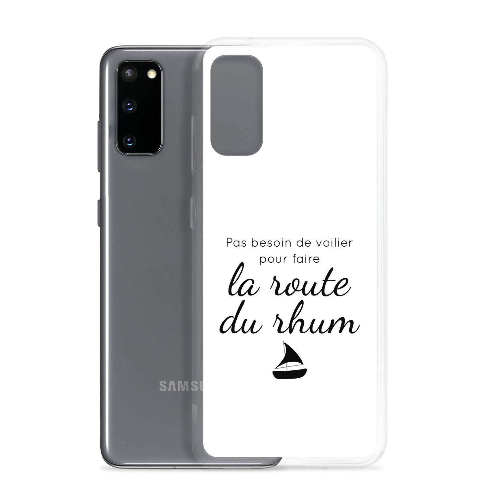 Coque Samsung Pas besoin de voilier pour faire la route du rhum - Sedurro