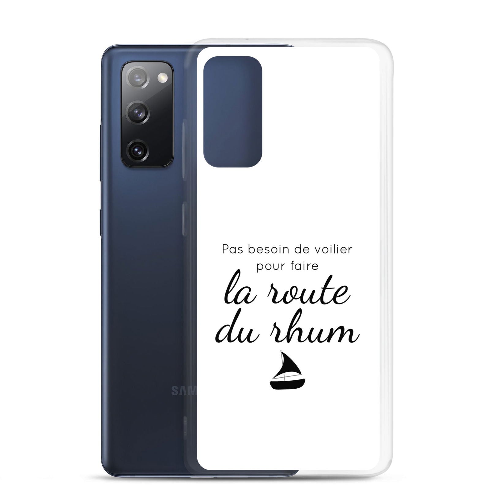 Coque Samsung Pas besoin de voilier pour faire la route du rhum - Sedurro