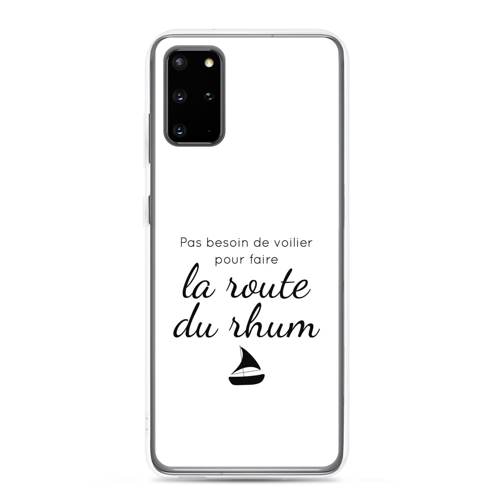 Coque Samsung Pas besoin de voilier pour faire la route du rhum - Sedurro