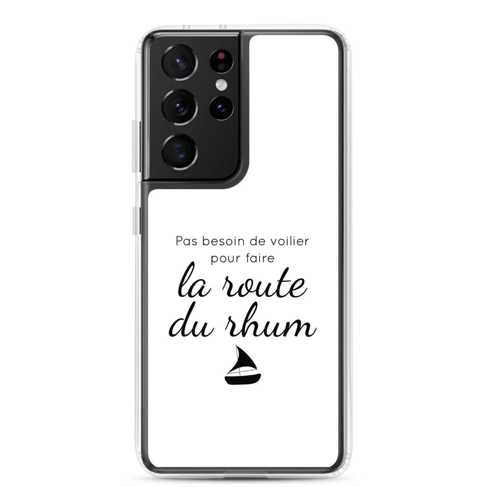 Coque Samsung Pas besoin de voilier pour faire la route du rhum - Sedurro