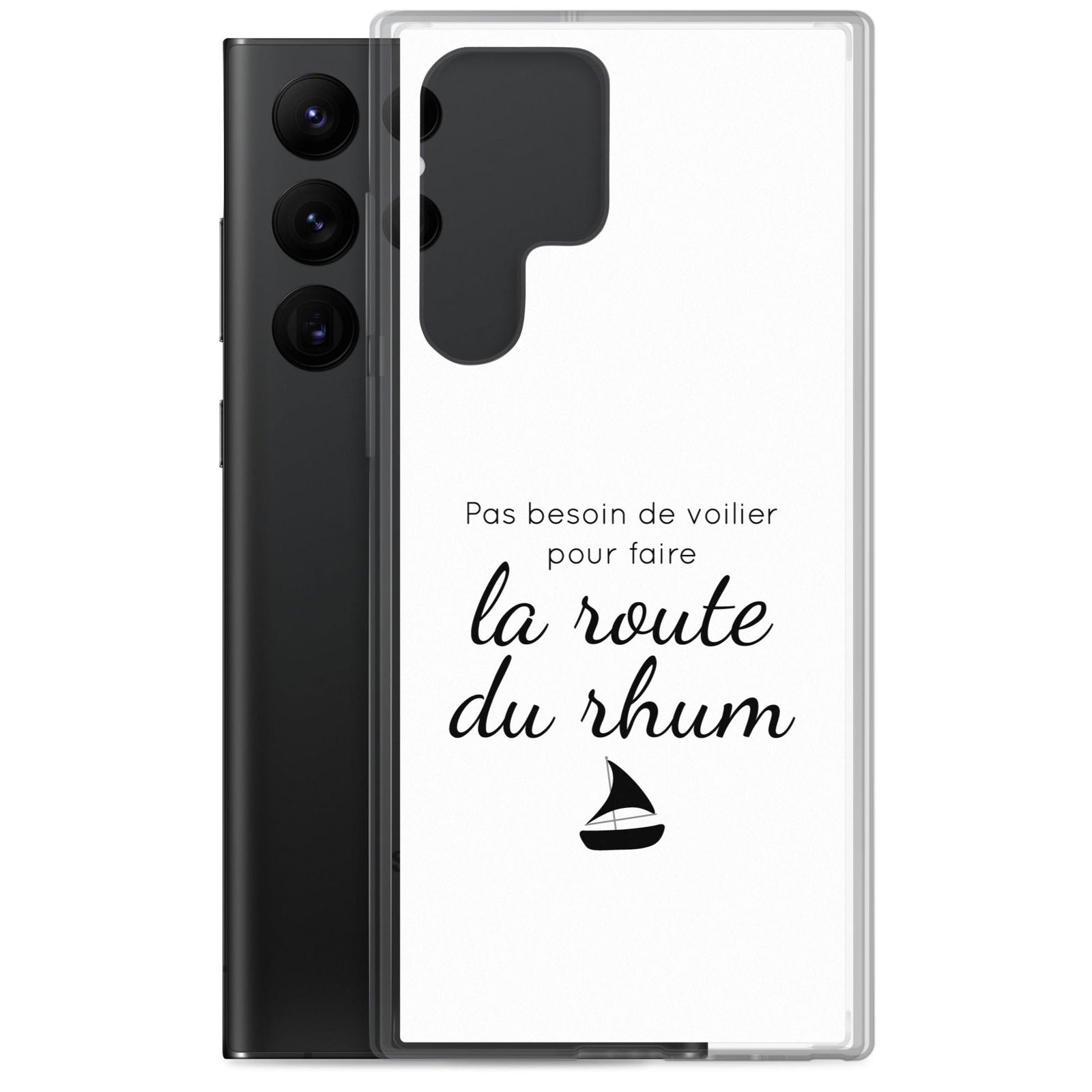 Coque Samsung Pas besoin de voilier pour faire la route du rhum - Sedurro