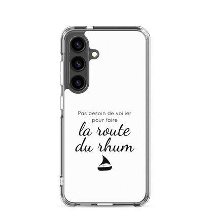 Coque Samsung Pas besoin de voilier pour faire la route du rhum - Sedurro