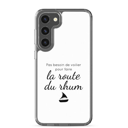 Coque Samsung Pas besoin de voilier pour faire la route du rhum - Sedurro