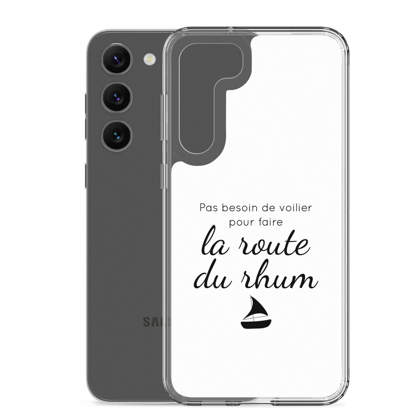 Coque Samsung Pas besoin de voilier pour faire la route du rhum - Sedurro