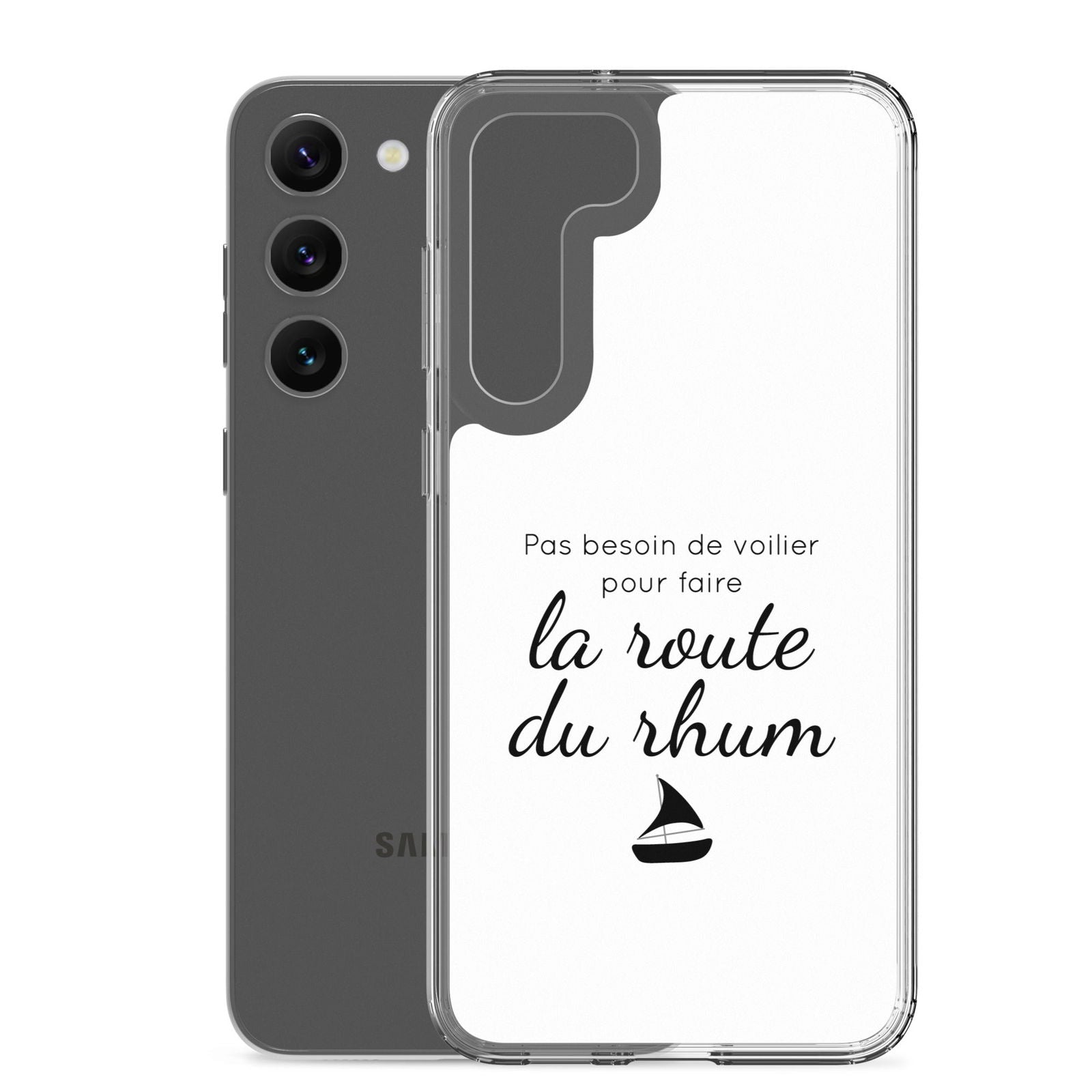 Coque Samsung Pas besoin de voilier pour faire la route du rhum - Sedurro