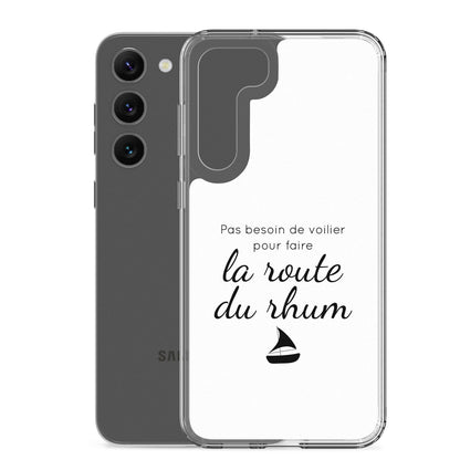 Coque Samsung Pas besoin de voilier pour faire la route du rhum - Sedurro