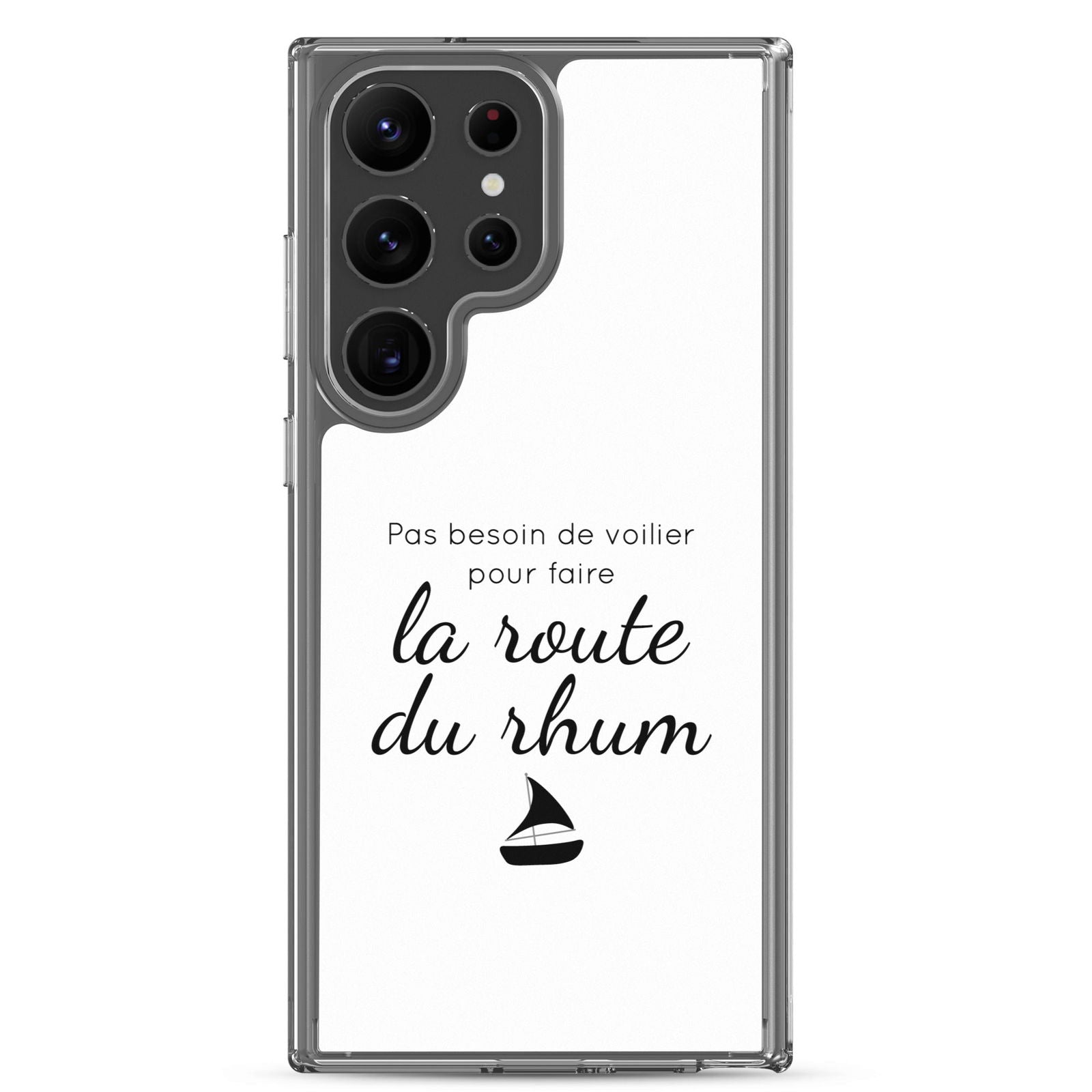 Coque Samsung Pas besoin de voilier pour faire la route du rhum - Sedurro