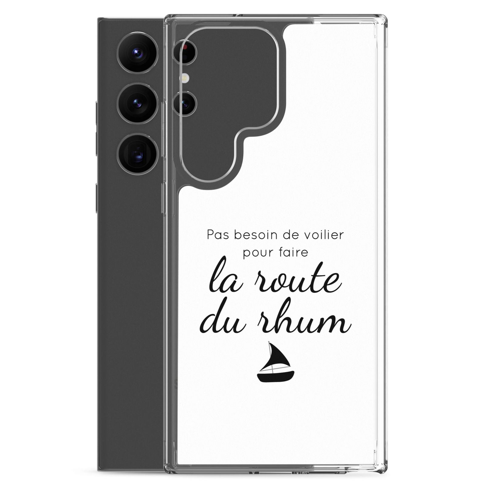 Coque Samsung Pas besoin de voilier pour faire la route du rhum - Sedurro