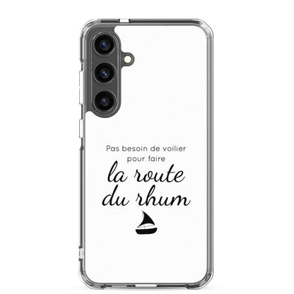 Coque Samsung Pas besoin de voilier pour faire la route du rhum - Sedurro