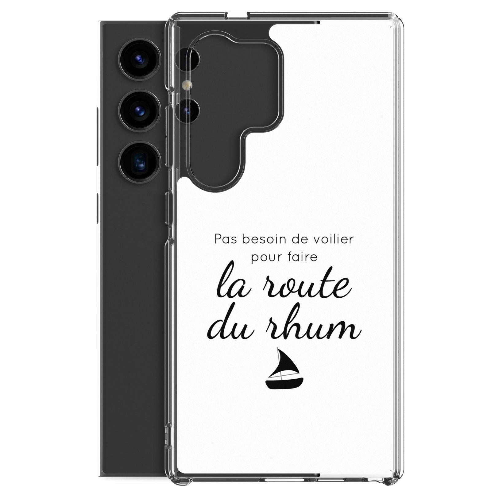 Coque Samsung Pas besoin de voilier pour faire la route du rhum - Sedurro