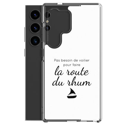 Coque Samsung Pas besoin de voilier pour faire la route du rhum - Sedurro