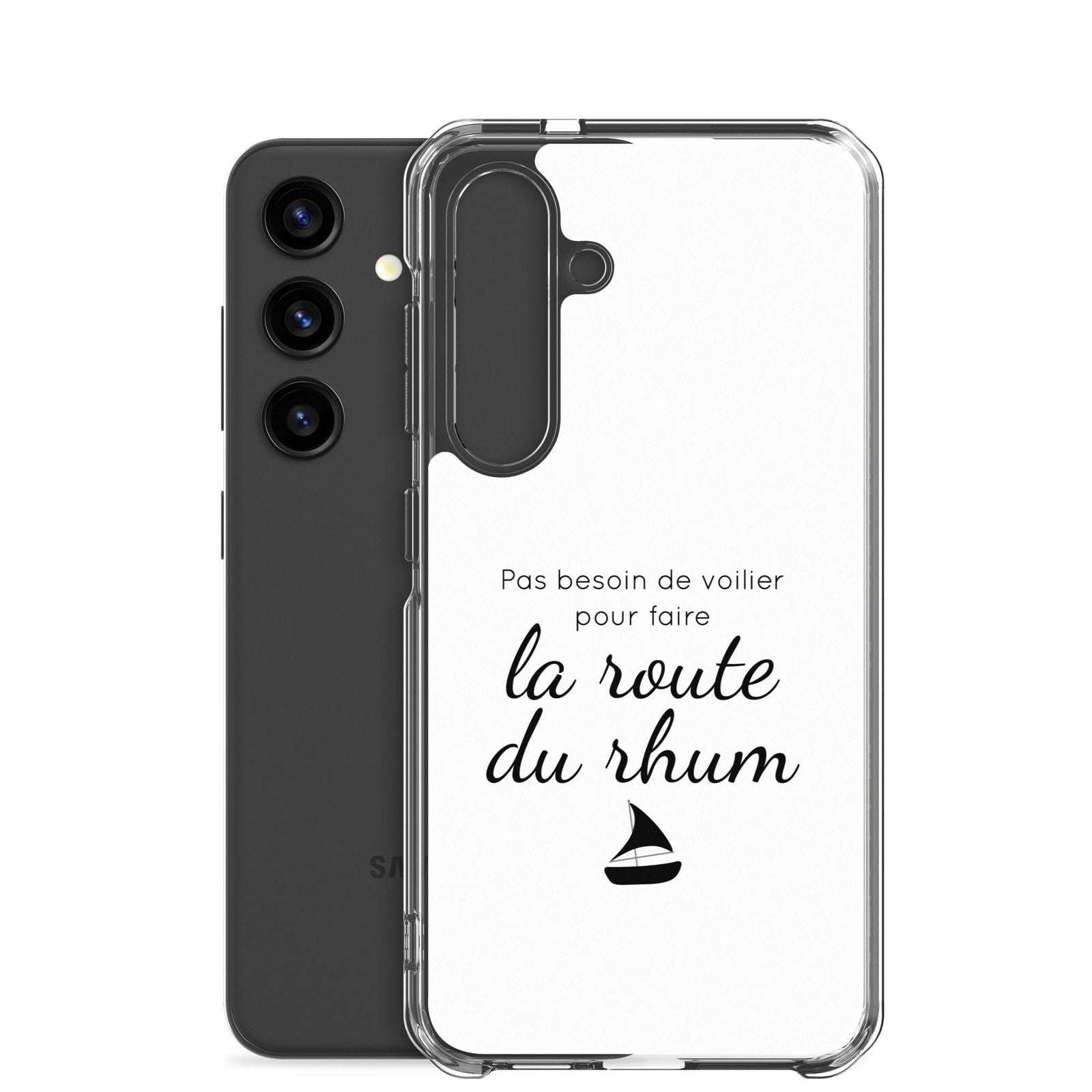 Coque Samsung Pas besoin de voilier pour faire la route du rhum - Sedurro