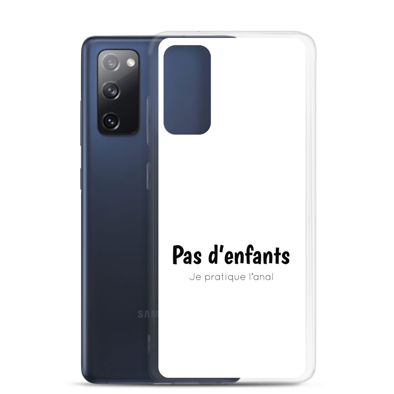 Coque Samsung Pas d'enfants je pratique l'anal - Sedurro