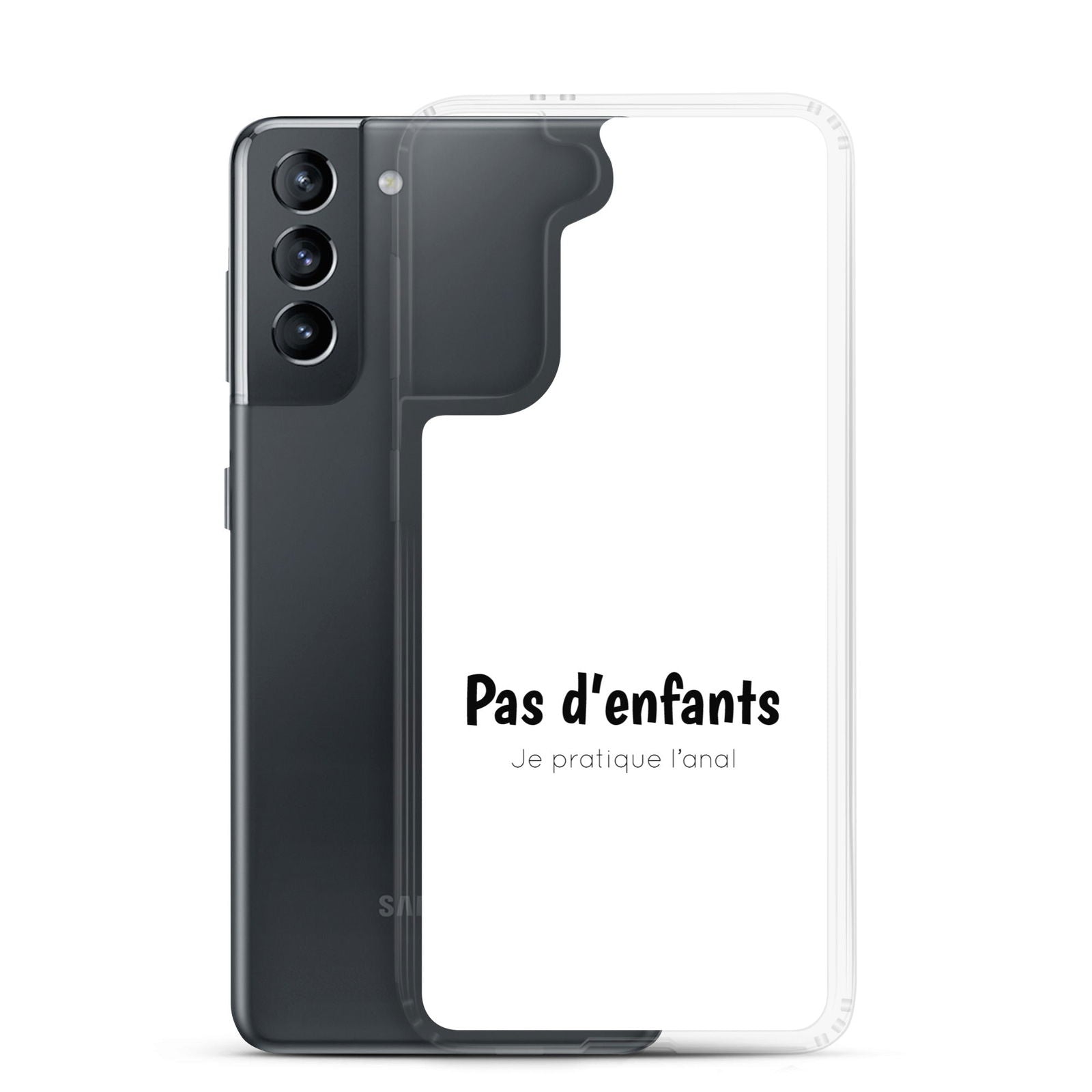Coque Samsung Pas d'enfants je pratique l'anal - Sedurro