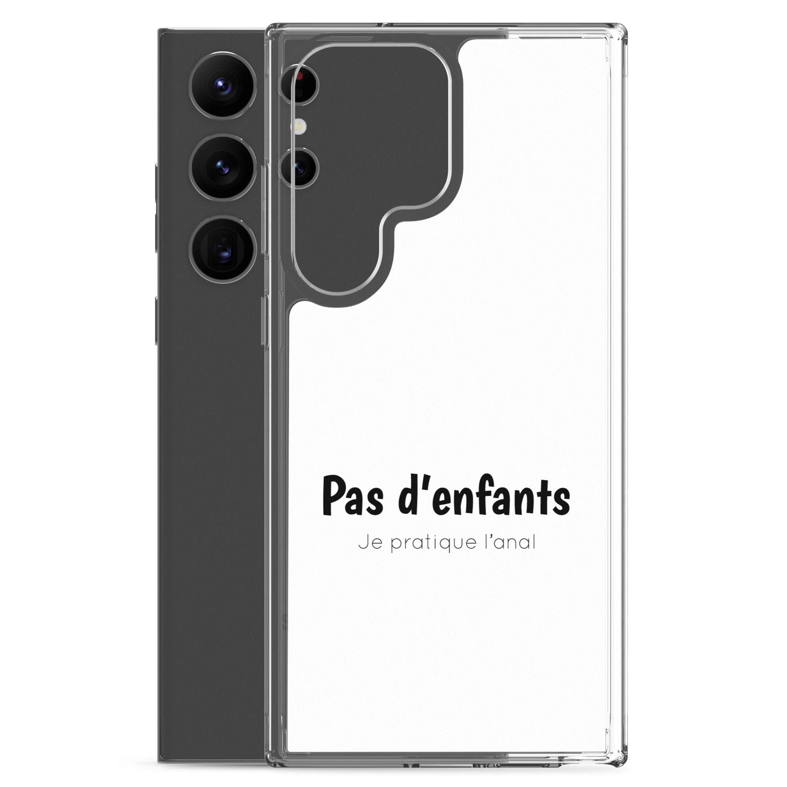 Coque Samsung Pas d'enfants je pratique l'anal - Sedurro