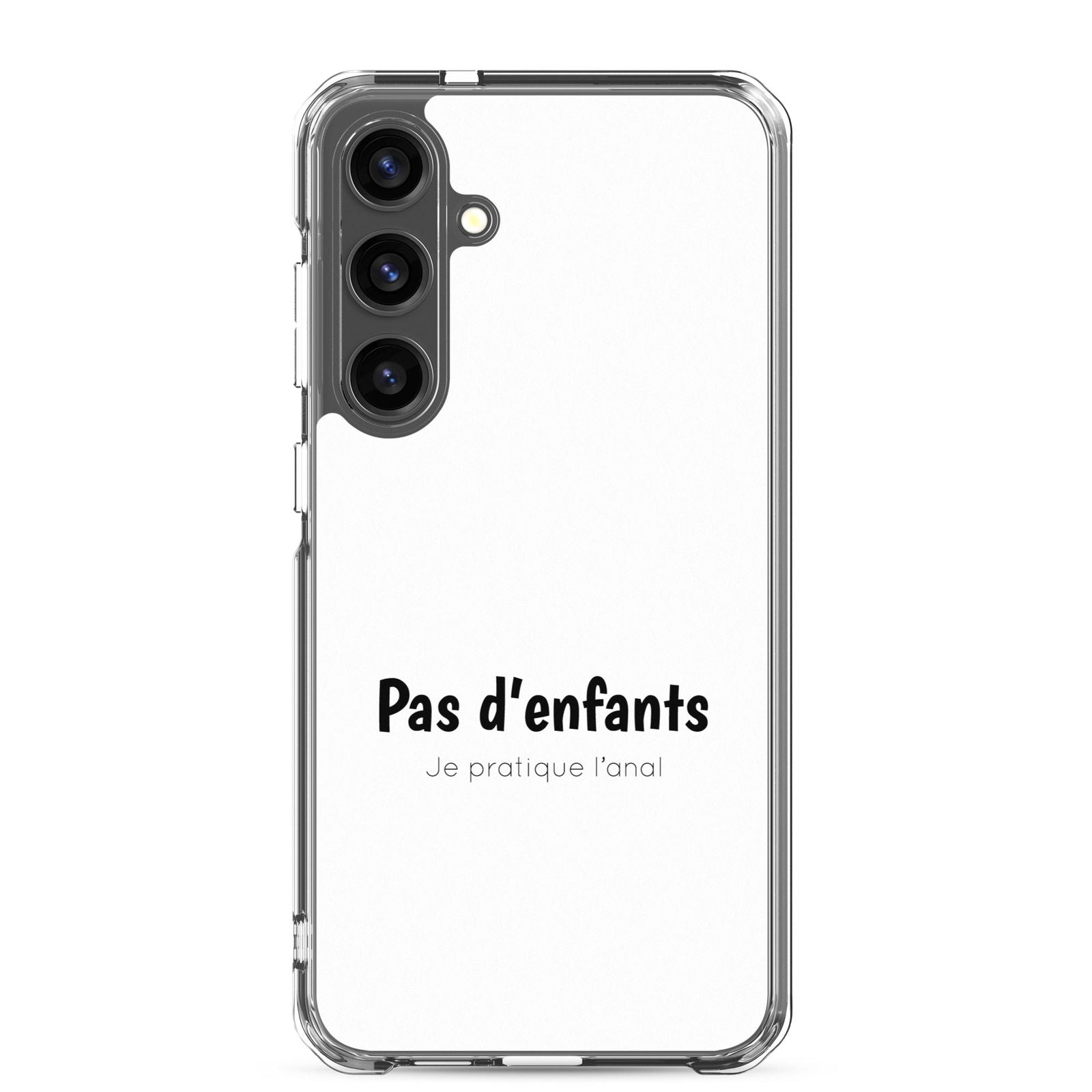 Coque Samsung Pas d'enfants je pratique l'anal Samsung Galaxy S24 Plus - Sedurro