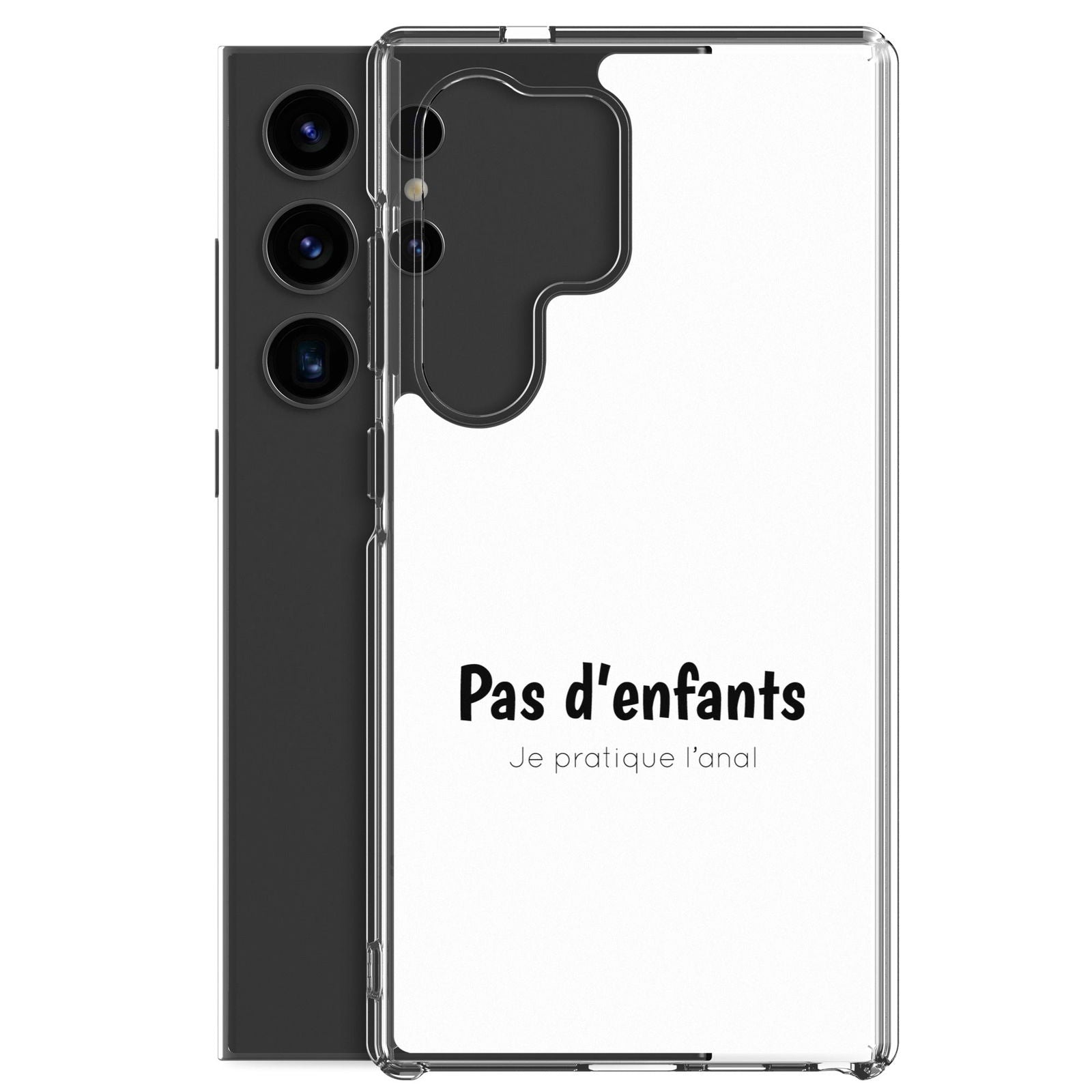 Coque Samsung Pas d'enfants je pratique l'anal - Sedurro