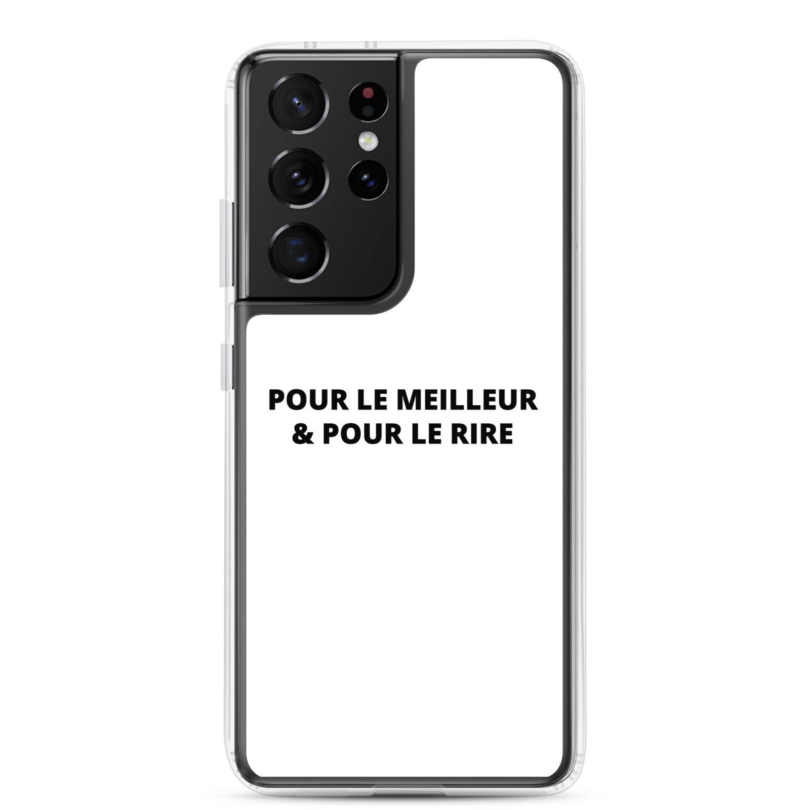 Coque Samsung Pour le meilleur et pour le rire Samsung Galaxy S21 Ultra - Sedurro