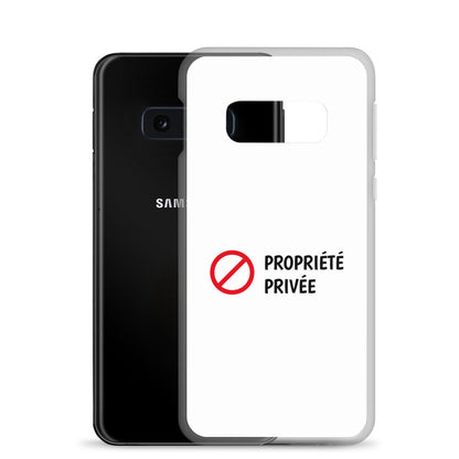 Coque Samsung Propriété privée - Sedurro