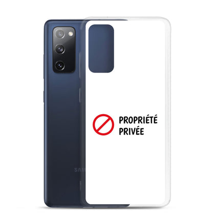 Coque Samsung Propriété privée - Sedurro