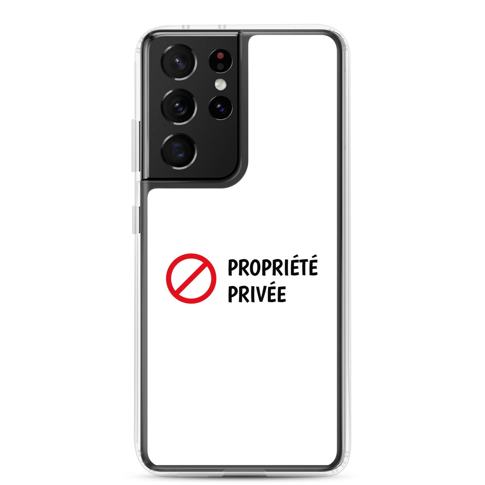Coque Samsung Propriété privée Samsung Galaxy S21 Ultra - Sedurro