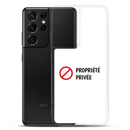 Coque Samsung Propriété privée - Sedurro