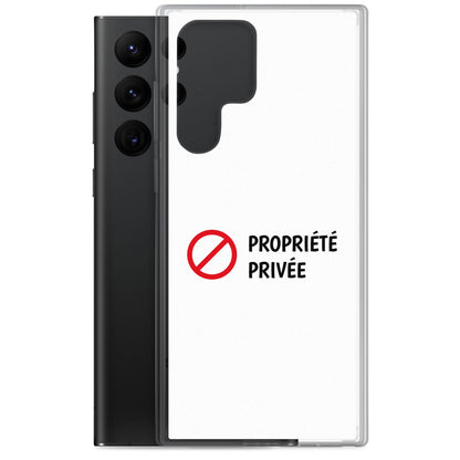 Coque Samsung Propriété privée - Sedurro