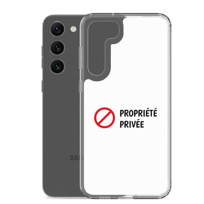 Coque Samsung Propriété privée - Sedurro
