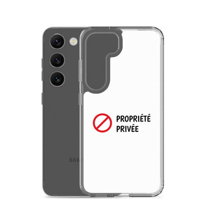 Coque Samsung Propriété privée - Sedurro