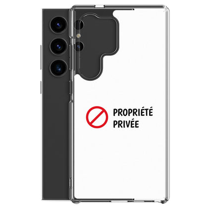 Coque Samsung Propriété privée - Sedurro