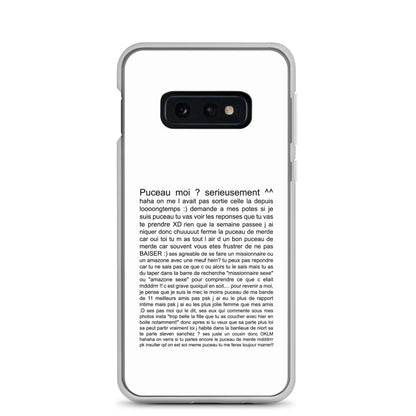 Coque Samsung Puceau moi on me l'avait pas sorti depuis longtemps - Sedurro