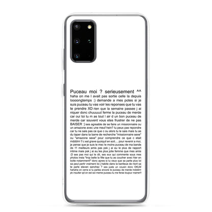 Coque Samsung Puceau moi on me l'avait pas sorti depuis longtemps - Sedurro