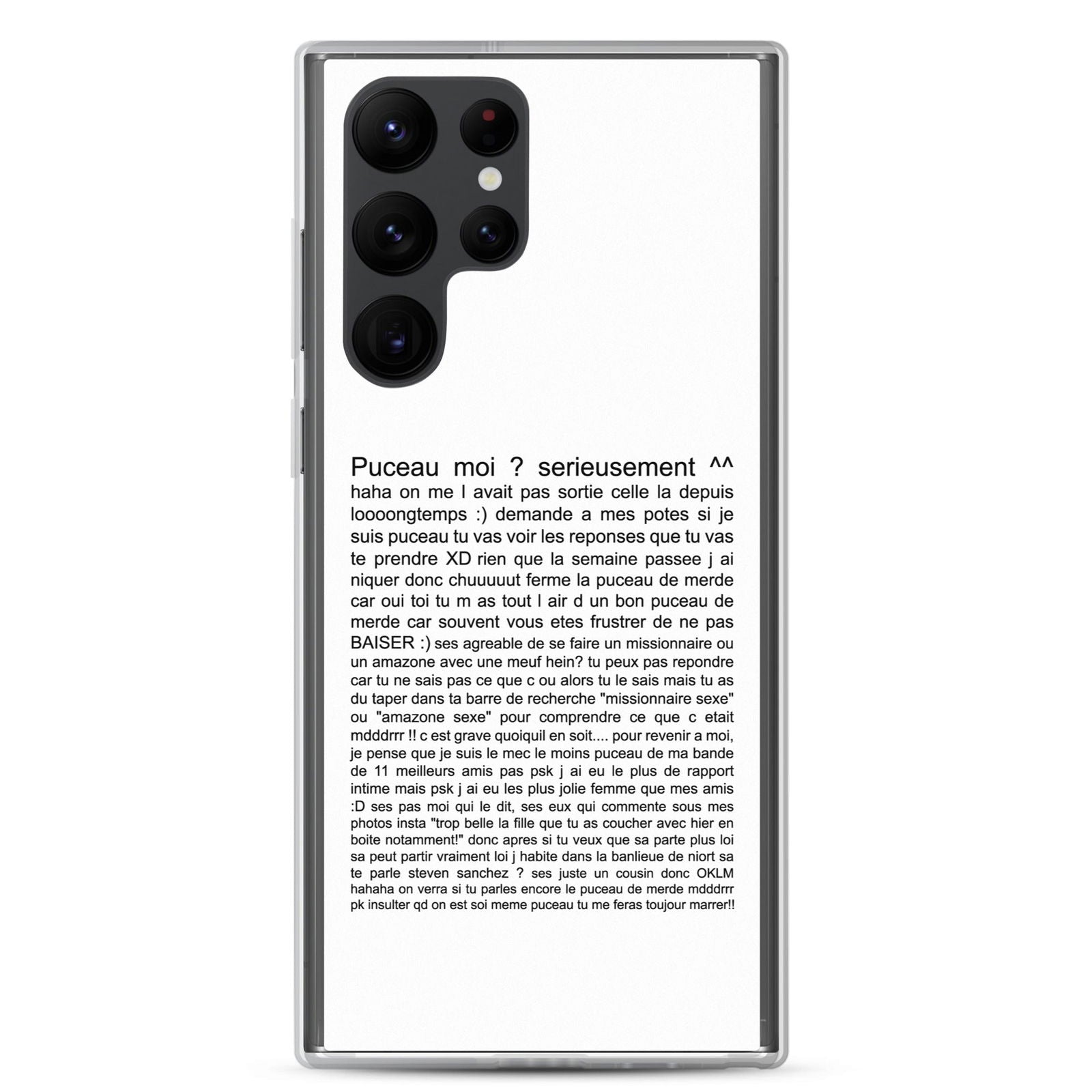 Coque Samsung Puceau moi on me l'avait pas sorti depuis longtemps - Sedurro
