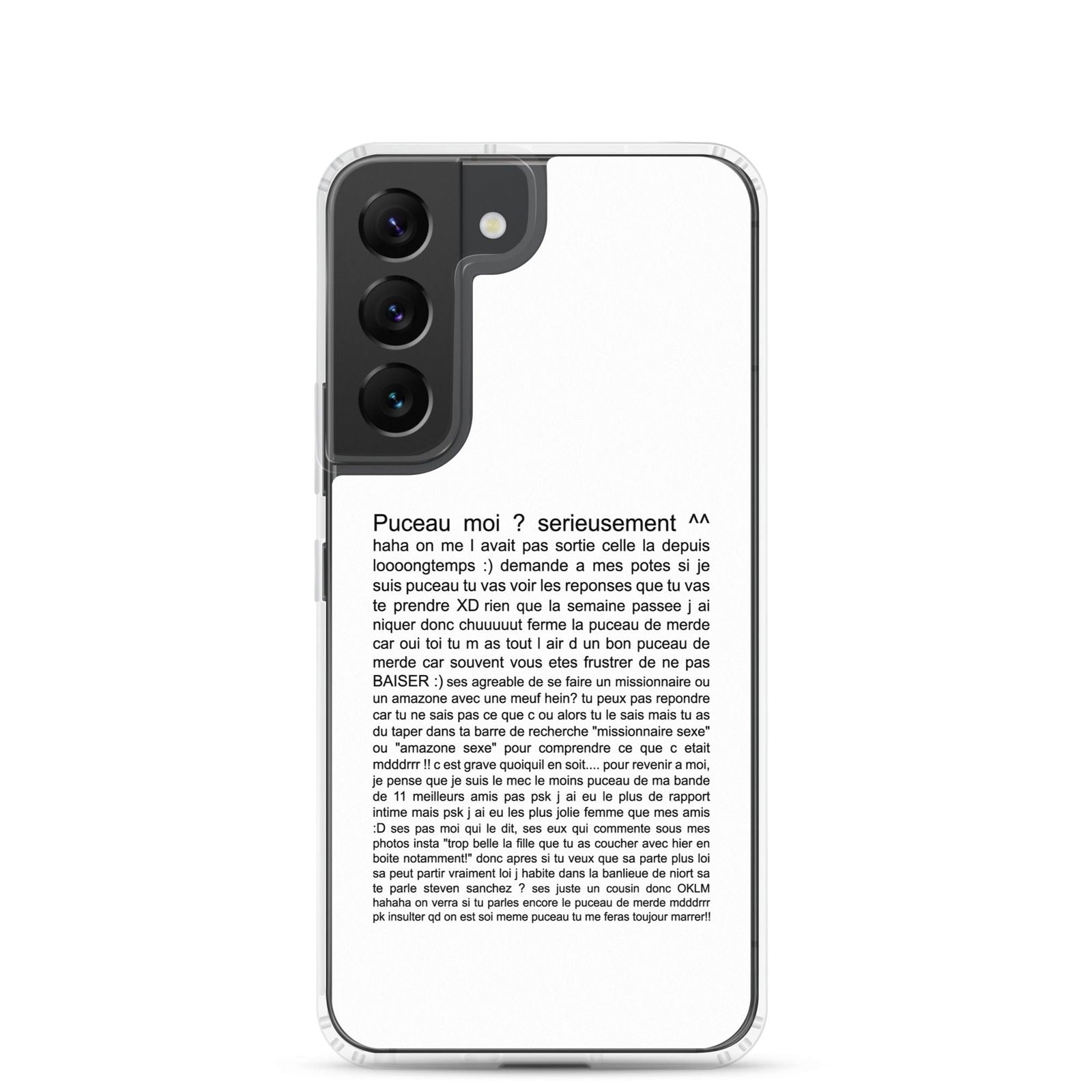 Coque Samsung Puceau moi on me l'avait pas sorti depuis longtemps - Sedurro