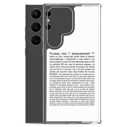 Coque Samsung Puceau moi on me l'avait pas sorti depuis longtemps - Sedurro