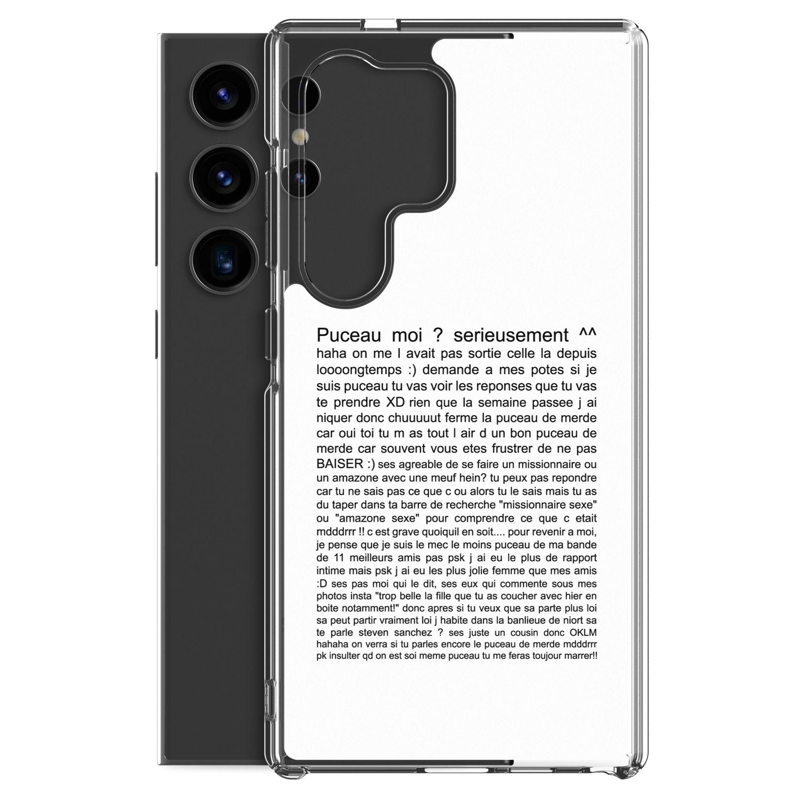 Coque Samsung Puceau moi on me l'avait pas sorti depuis longtemps - Sedurro