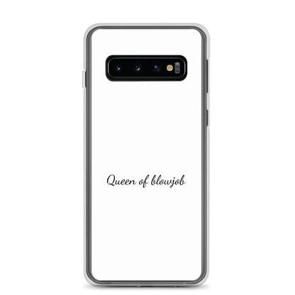 Coque Samsung Queen of blowjob Samsung Galaxy S10 - Sedurro